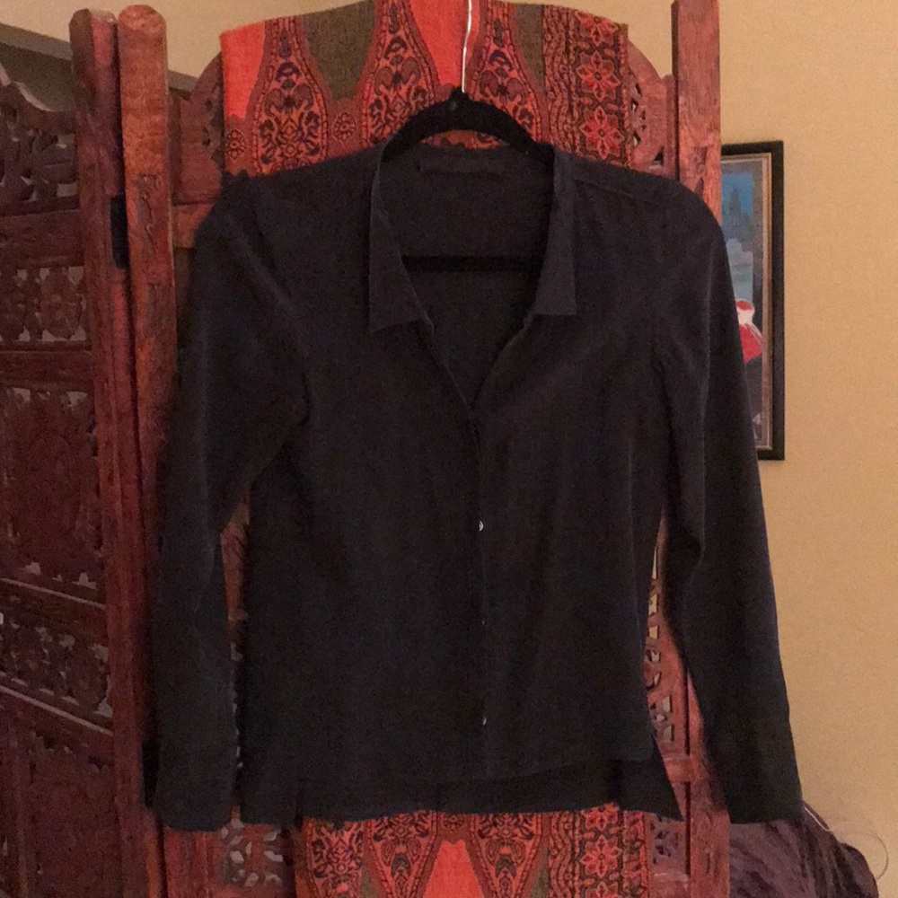 Karl Lagerfeld 100% Silk Top